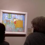 Admiring the art Chicago art institute