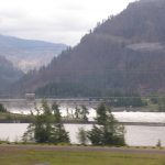 Barrage on Columbia River Columbia river