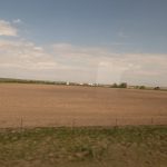 Farm Montana or N Dakota Farm view from Empire builder