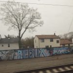view from train
