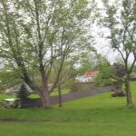 On the way to Boston. View from lake Shore Limited view