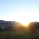 sunset midwinter