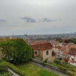View of Prague from the battlements